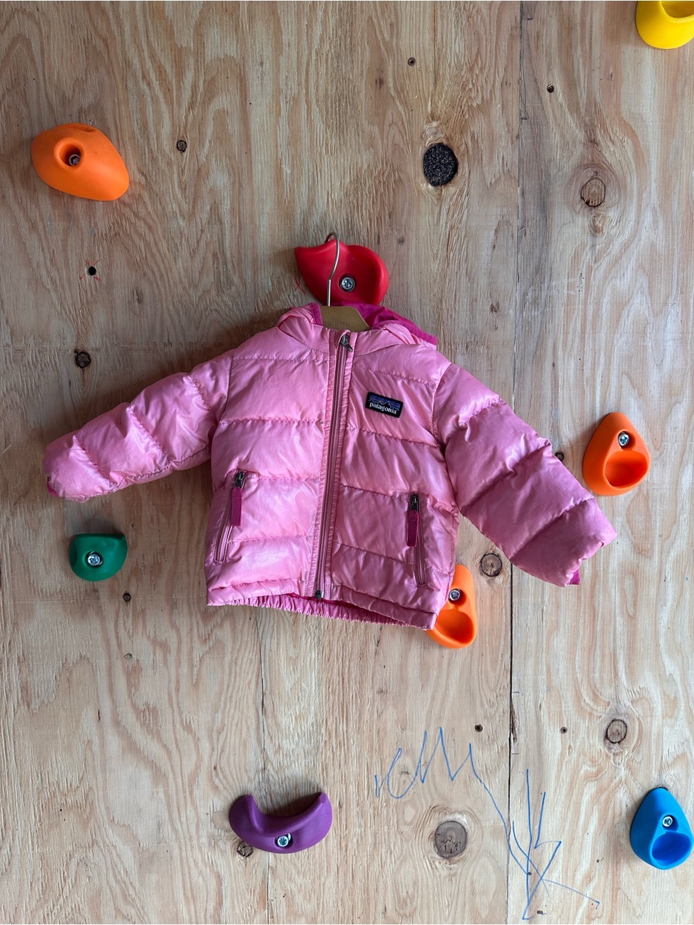 Patagonia Pink Kids Down Jacket